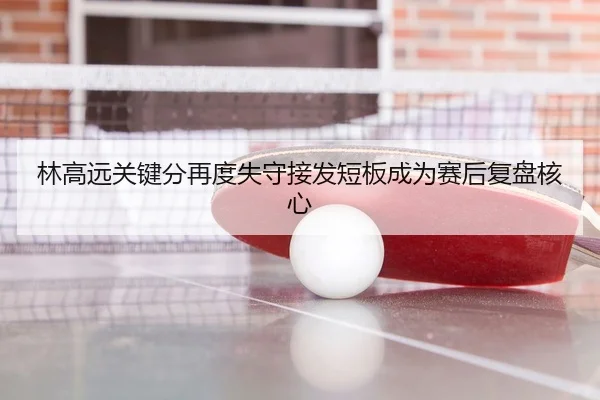 林高远关键分再度失守接发短板成为赛后复盘核心